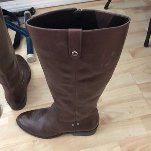 Ralph Lauren brown knew high boots